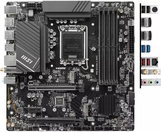 Материнская плата MSI PRO B760M-A WIFI
