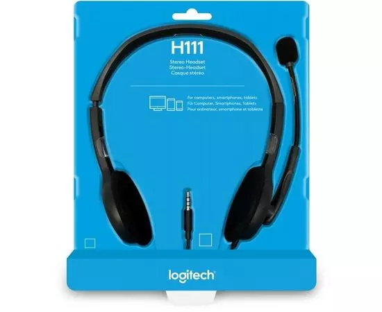 Наушники с микрофоном Logitech H111 (981-000594), фото 2