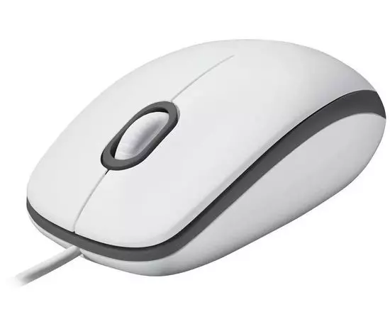 Мышь Logitech M100 White/Black (910-006764), фото 2