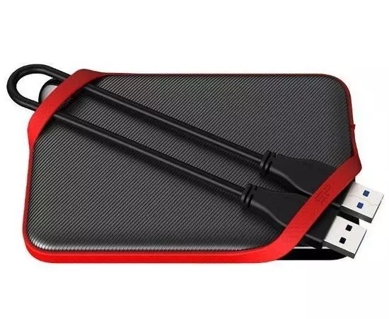 Внешний жесткий диск Silicon Power 1Tb USB3.0 A62 Black/Red (SP010TBPHD62SS3K), фото 2