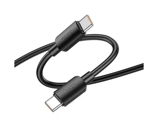 Кабель USB 2.0 Type-C (M), PD, 1m (HOCO) X96 Hyper 100W, черный (6931474799142)