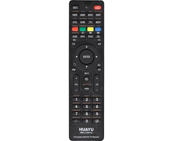 Пульт универсальный для LCD LED TV RM-L1130+12 (Huayu) (HRM1594)