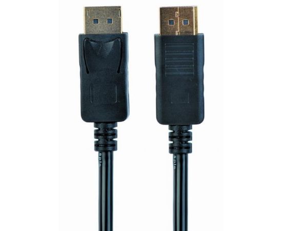 Кабель DisplayPort 1m, v1.2, Cablexpert, черный (CC-DP-1M)