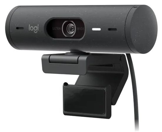 Web камера Logitech BRIO 500 Full HD, GRAPHITE (960-001422)