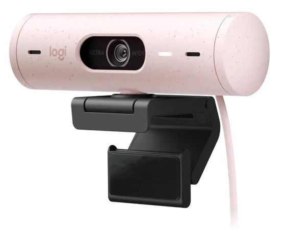 Web камера Logitech BRIO 500 Full HD, ROSE (960-001421)