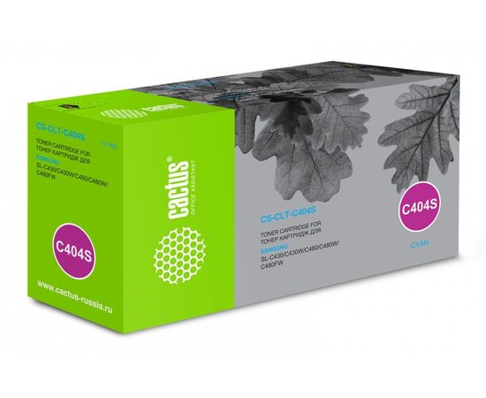 Картридж Samsung CLT-C404S Cyan (Cactus) (CS-CLT-C404S)