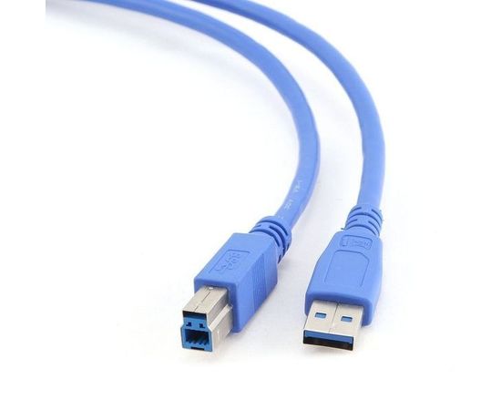 Кабель USB3.0 3m (Cablexpert, blue) (CCP-USB3-AMBM-10)
