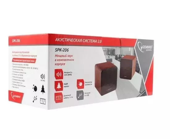 Акустика Gembird SPK-206, фото 2