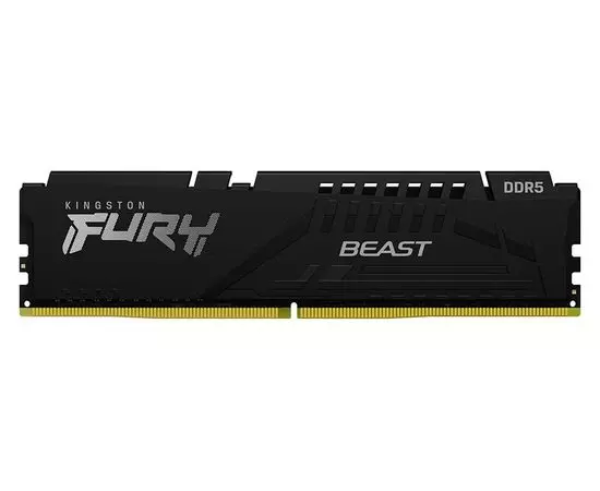 Оперативная память Kingston 2x16Gb DDR5-5200MHz FURY Beast Black (KF552C40BBK2-32), фото 2