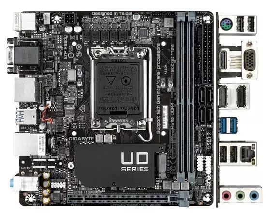 Материнская плата Gigabyte H610I DDR4