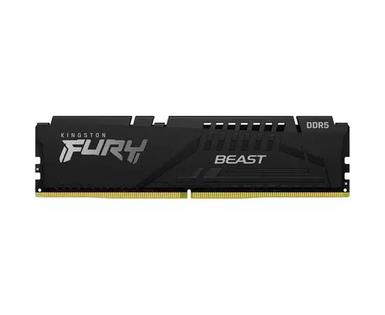 Оперативная память Kingston 16Gb DDR5-5200MHz FURY Beast Black (KF552C40BB-16)