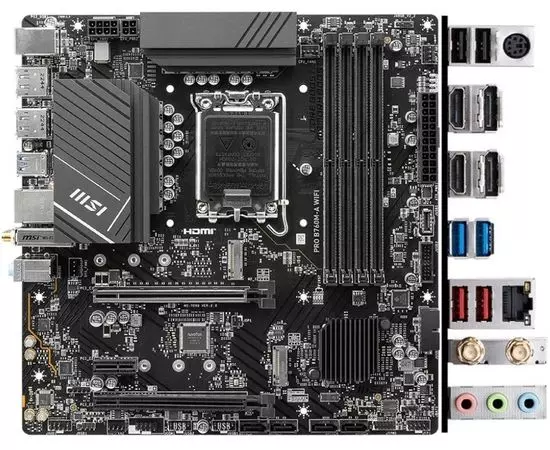 Материнская плата MSI PRO B760M-A WIFI DDR4