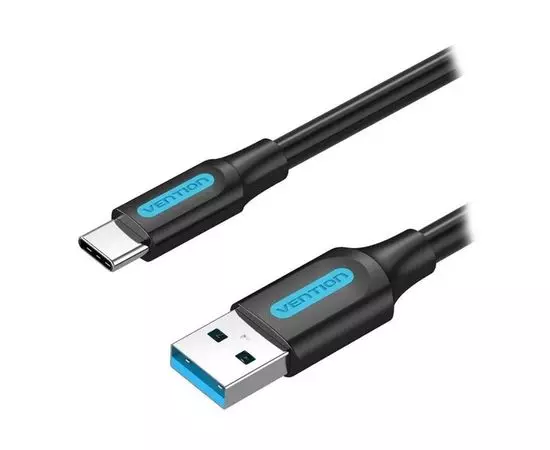 Кабель USB3.0 AM -> Type-C, 1m (Vention) черный (COZBF)