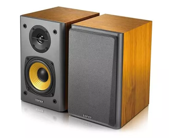 Акустика Edifier R1000T4, светлое дерево/серый (R1000T4 Wood Brown)