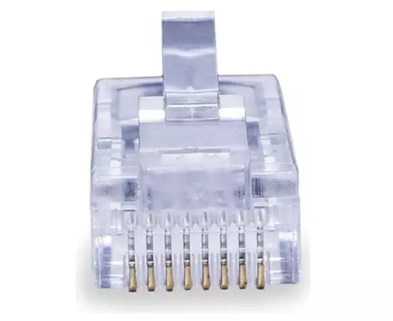 Коннектор RJ-45 (8P8C) UTP кат.5e (SUPRLAN) упаковка 25 шт, цена за 25 шт (10-0226), фото 2