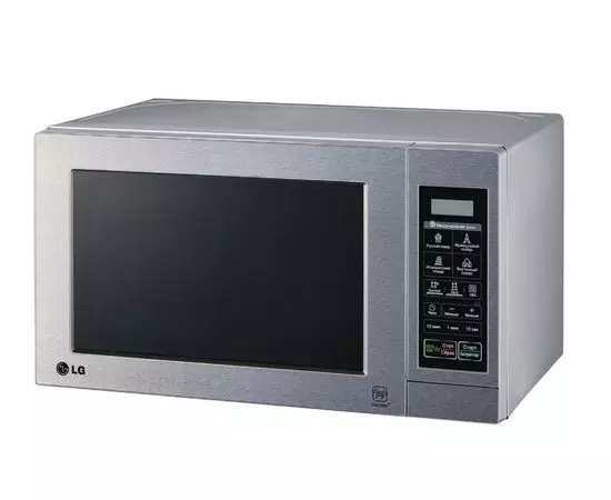 Микроволновая печь LG MS2044V, серебристый, фото 2