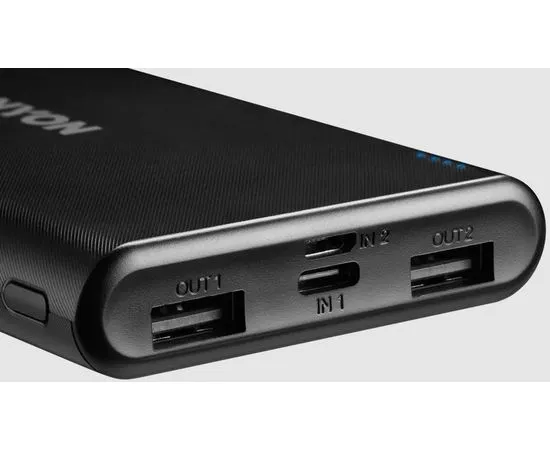 Внешний аккумулятор Canyon PB-106 10000mAh, Black, черный (CNE-CPB1006B), фото 2