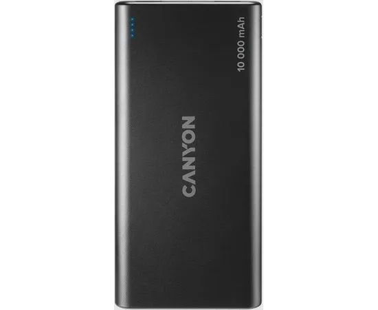 Внешний аккумулятор Canyon PB-108 10000mAh, Black, черный (CNE-CPB1008B)