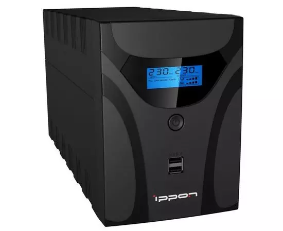 ИБП Ippon Smart Power Pro II 2200 1200Вт 2200ВА черный (1005590)