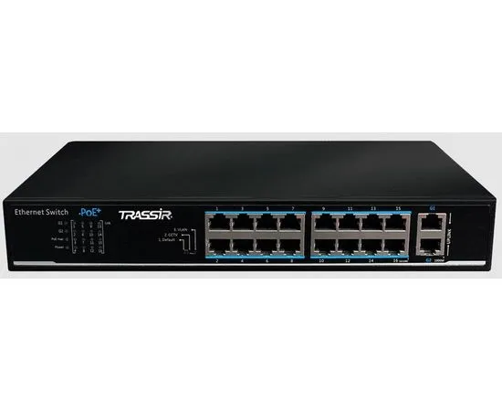 Коммутатор TRASSIR TR-NS1018-135-16POE v2