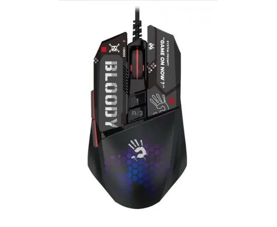 Мышь A4 Tech Bloody W60 MAX MINI, черный, фото 2