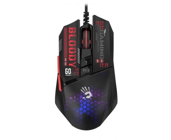 Мышь A4 Tech Bloody W60 MAX MINI, черный