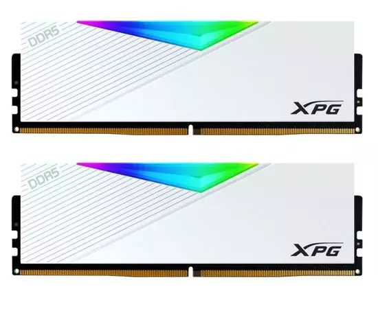 Оперативная память ADATA 2x32Gb DDR5-6400MHz XPG Lancer RGB (AX5U6400C3232G-DCLARWH)