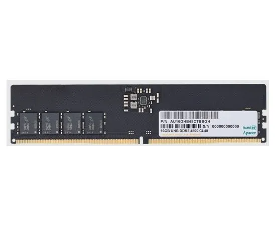 Оперативная память Apacer 16Gb DDR5-4800MHz (AU16GHB48CTBBGH/FL.16G2A.PTH)