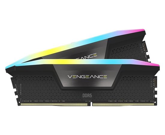 Оперативная память Corsair 2x16Gb DDR5-5200MHz Vengeance RGB (CMH32GX5M2B5200C40)