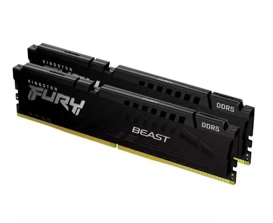 Оперативная память Kingston 2x32Gb DDR5-5200MHz Fury Beast (KF552C40BBK2-64)