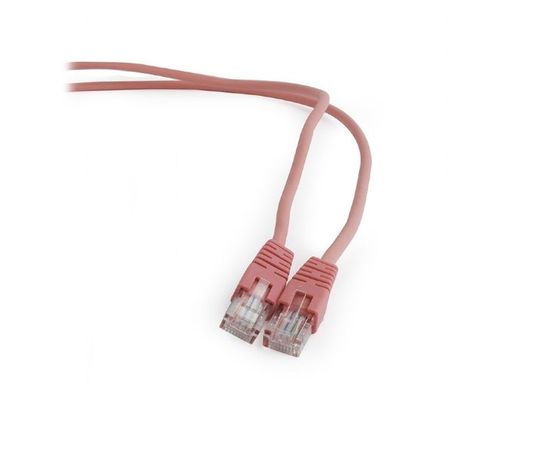 Патч-корд 3м. UTP 5е (Gembird) розовый (PP12-3M/RO)