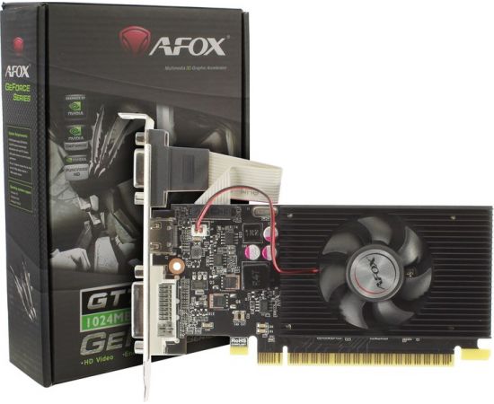 Видеокарта Afox GT710 1Gb GDDR3 (AF710-1024D3L8)