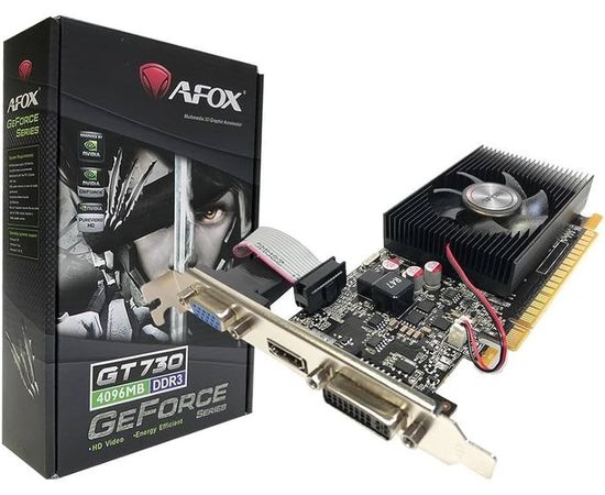 Видеокарта AFOX GT730 4Gb DDR3 (AF730-4096D3L5)