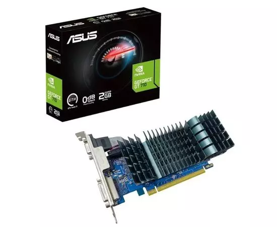 Видеокарта ASUS GT710 2Gb GDDR3 (GT710-SL-2GD3-BRK-EVO)