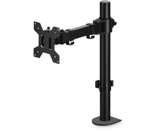 Кронштейн настольный для мониторов 17"-32" 4 ст. свободы, (Buro BU-M051-M) черный