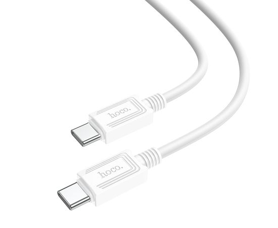 Кабель USB 2.0 Type-C (M), PD, 1m (HOCO) X73 60W, белый (6931474767356)