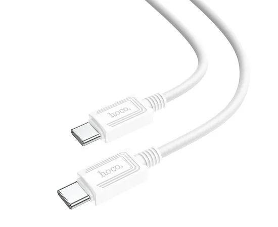 Кабель USB 2.0 Type-C (M), 1m (HOCO) X73, PD (60W), белый (6931474767356)