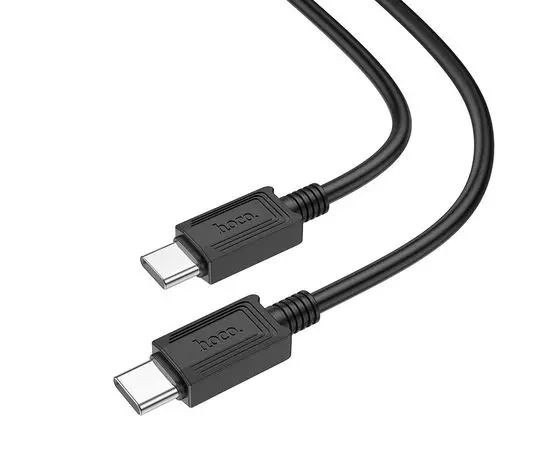 Кабель USB 2.0 Type-C (M), 1m (HOCO) X73, PD (60W), черный (6931474767349)