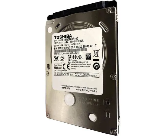 Винчестер для мобильных ПК Toshiba 1Tb (MQ04ABF100), фото 2