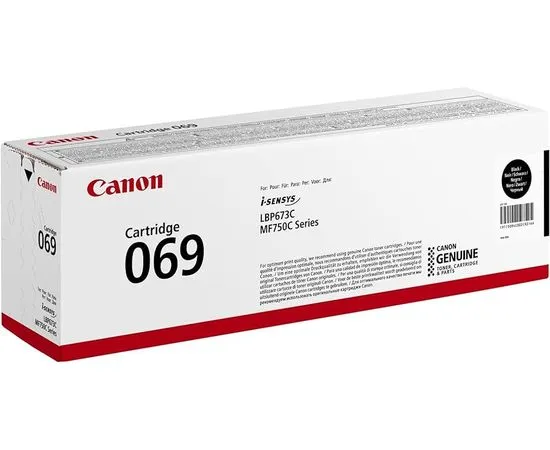 Картридж Canon 069 BK Black (5094C002)