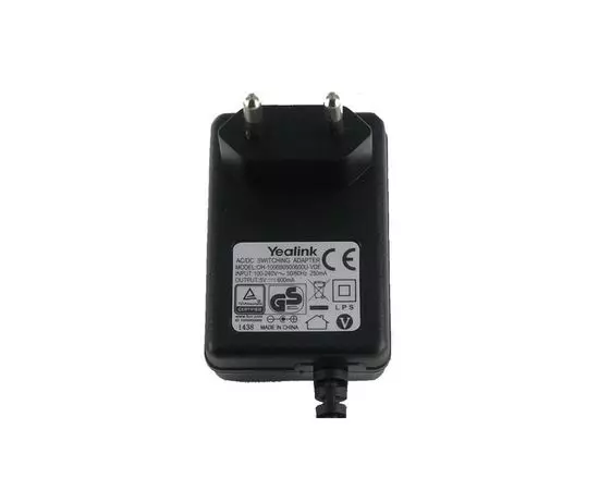 Блок питания для телефонов YEALINK PA 5VDC 600MA
