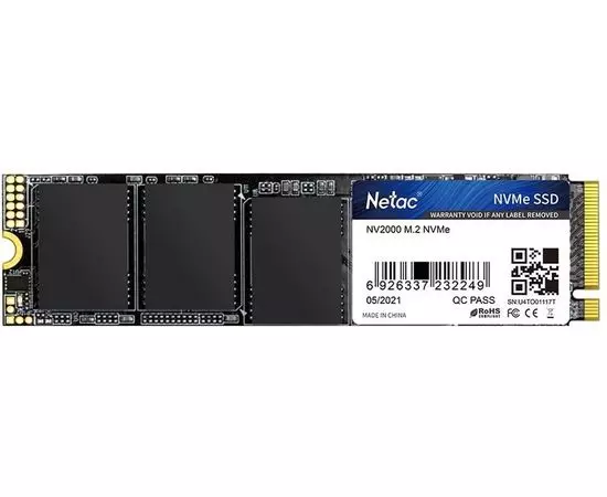 Накопитель SSD M.2 256Gb Netac NV2000 (NT01NV2000-256-E4X)