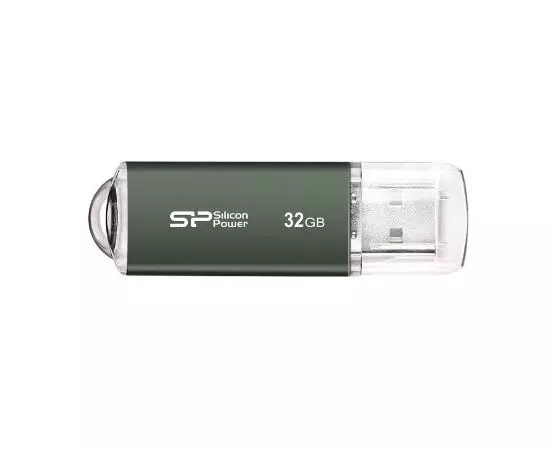 USB Flash-накопитель 32Gb (Silicon Power, Ultima II) Green, зеленый (SP032GBUF2M01V1N)