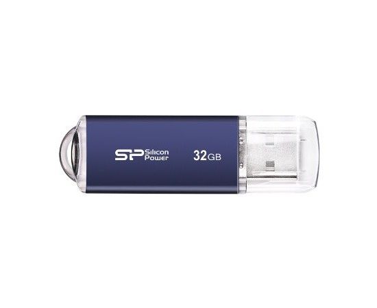 USB Flash-накопитель 32Gb (Silicon Power, Ultima II) Blue, синий (SP032GBUF2M01V1B)