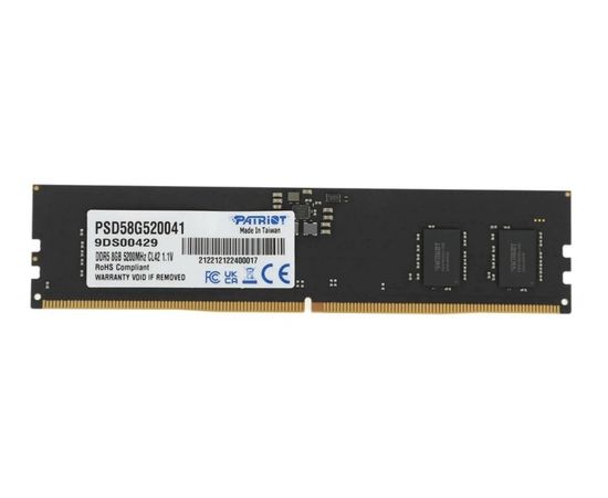 Оперативная память PATRIOT 8Gb DDR5-5200MHz (PSD58G520041)