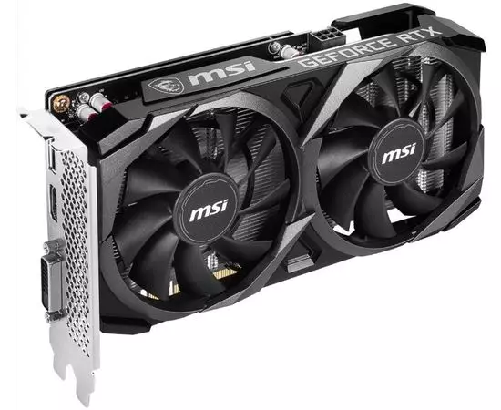 Видеокарта GeForce RTX3050 8GB GDDR6 (MSI) (RTX 3050 VENTUS 2X XS 8G OC), фото 3