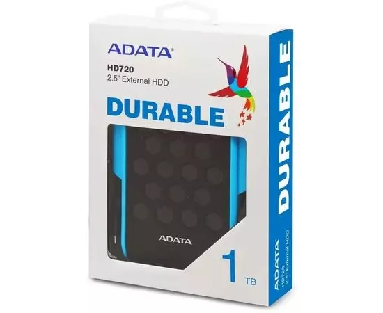 Внешний жесткий диск ADATA 1Tb HD720 Blue (AHD720-1TU31-CBL), фото 4