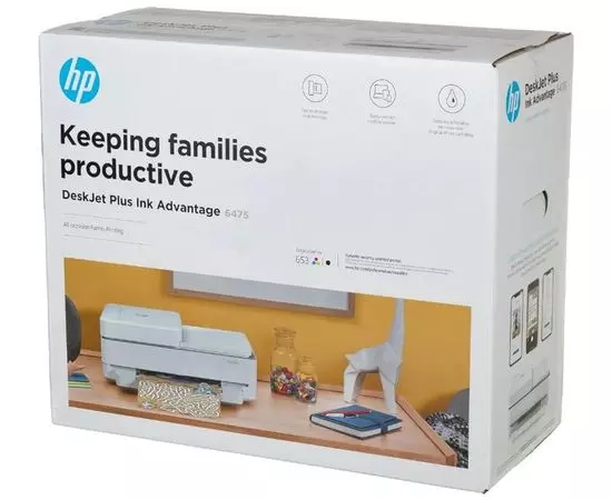 МФУ HP DeskJet Plus Ink Advantage 6475 (5SD78C), фото 3