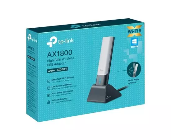 Сетевая карта WiFi (USB) TP-Link Archer TX20UH, фото 3