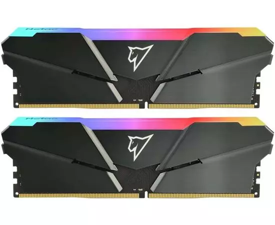 Оперативная память Netac 2x16Gb DDR4-3600MHz Shadow RGB (NTSRD4P36DP-32E)
